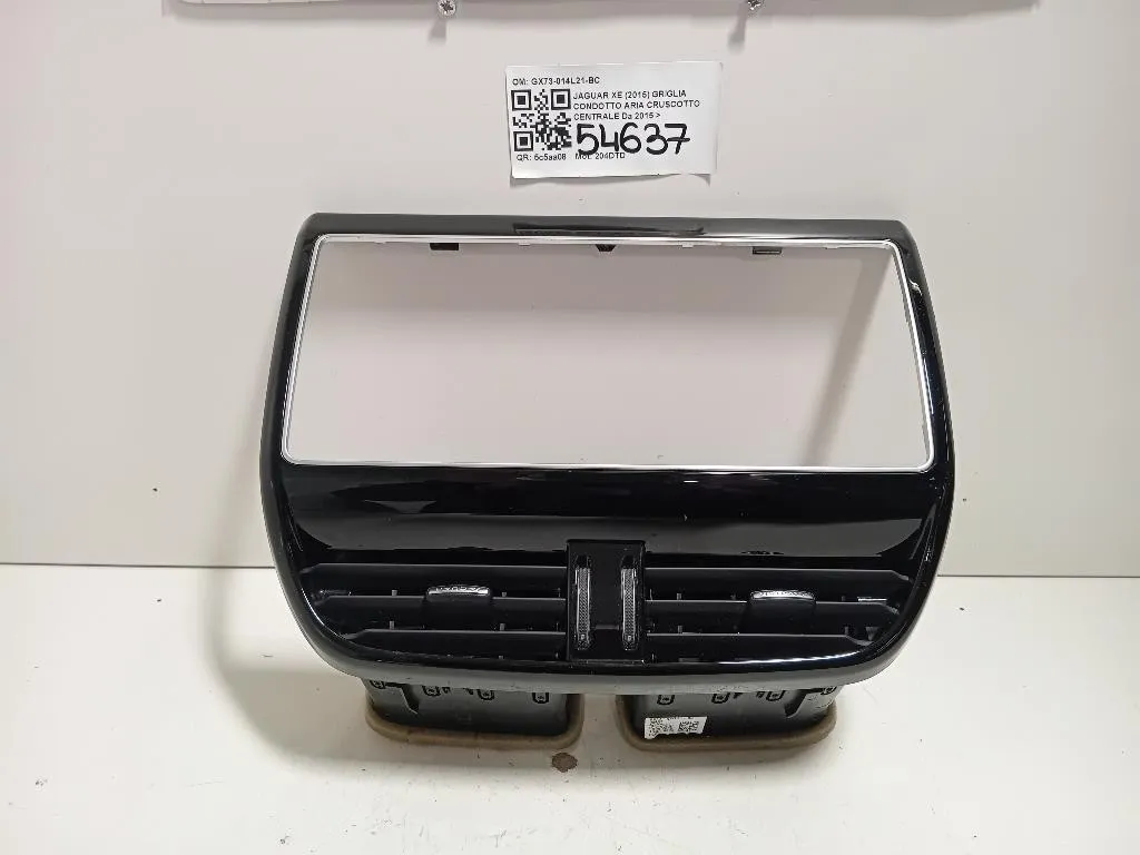 Griglia Condotto ARIA Cruscotto Centrale GX73-014L21-BC Jaguar XE 2015