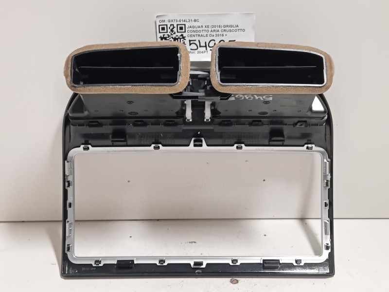 Griglia Condotto ARIA Cruscotto Centrale GX73-014L21-BC Jaguar XE 2015