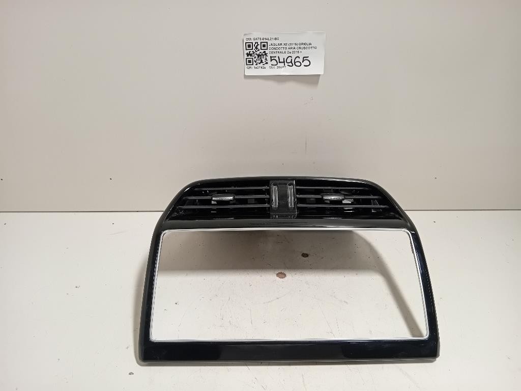 Griglia Condotto ARIA Cruscotto Centrale GX73-014L21-BC Jaguar XE 2015