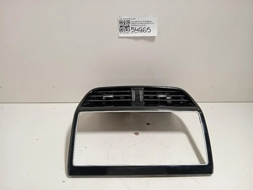 Griglia Condotto ARIA Cruscotto Centrale GX73-014L21-BC Jaguar XE 2015