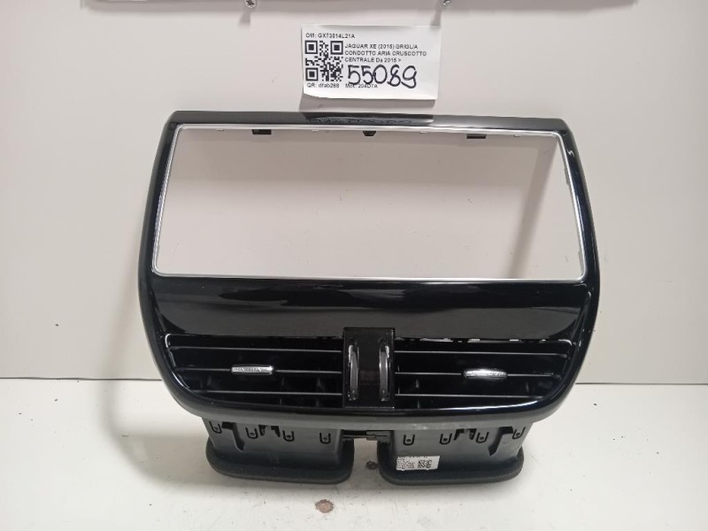 Griglia Condotto ARIA Cruscotto Centrale GX73014L21A Jaguar XE 2015