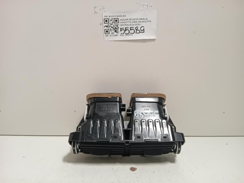 Griglia Condotto ARIA Cruscotto Centrale BJ32-014A22-AD Jaguar XE 2015