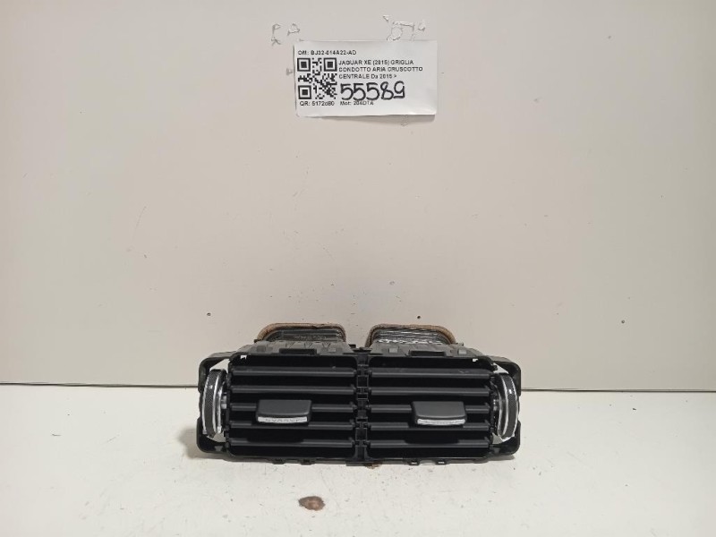 Griglia Condotto ARIA Cruscotto Centrale BJ32-014A22-AD Jaguar XE 2015