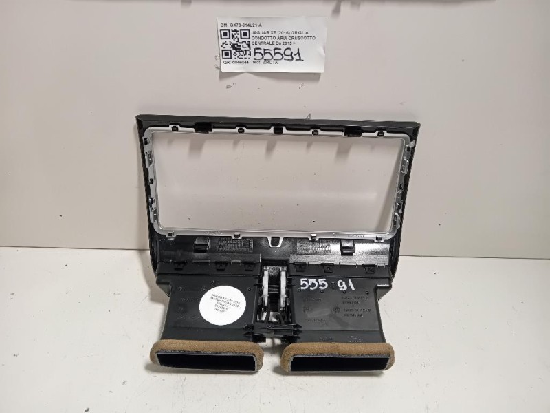 Griglia Condotto ARIA Cruscotto Centrale GX73-014L21-A Jaguar XE 2015