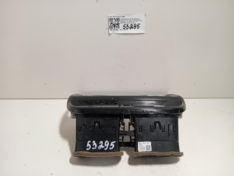 Griglia Condotto ARIA Cruscotto Centrale GX73-014L21-BB Jaguar XE 2015