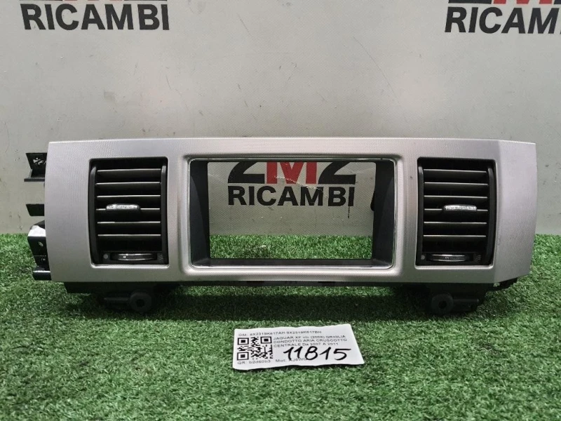 Griglia Condotto ARIA Cruscotto Centrale 8X2319K617AH 8X2319K617BH Jaguar XF I 2008