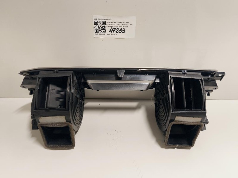 Griglia Condotto ARIA Cruscotto Centrale CX23-19K617-AC Jaguar XF I 2011