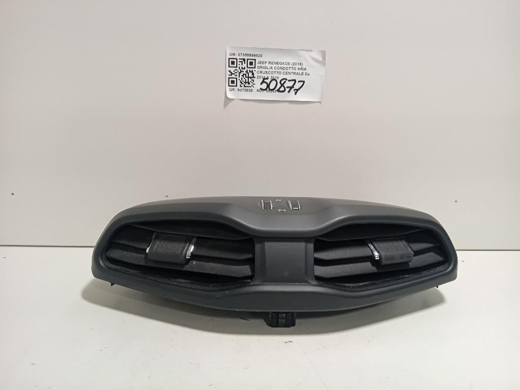 Griglia Condotto ARIA Cruscotto Centrale 07355999620 Jeep Renegade 2015