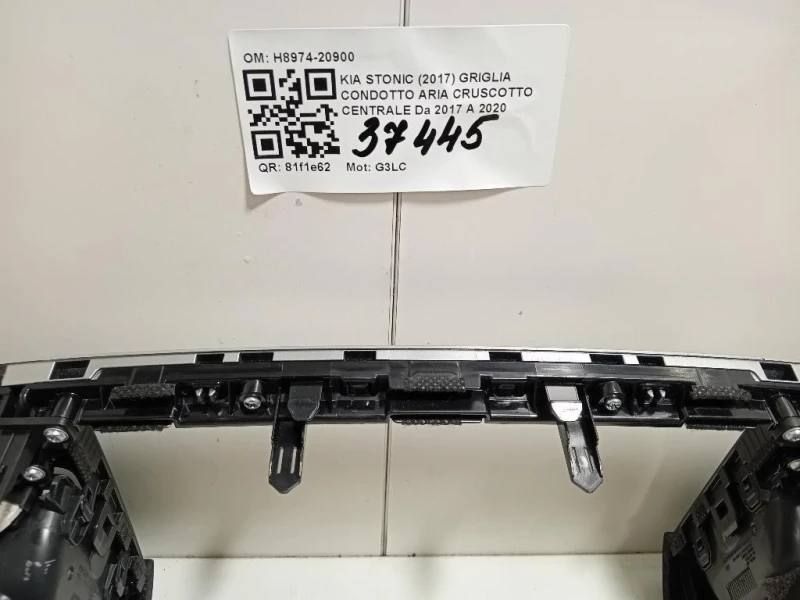 Griglia Condotto ARIA Cruscotto Centrale H8974-20900 Kia Stonic 2017