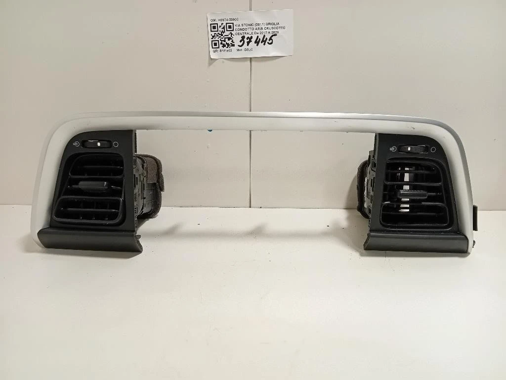 Griglia Condotto ARIA Cruscotto Centrale H8974-20900 Kia Stonic 2017