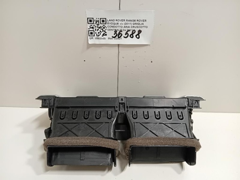Griglia Condotto ARIA Cruscotto Centrale BJ32-014L21-DB Land Rover Range Rover Evoque I 2011