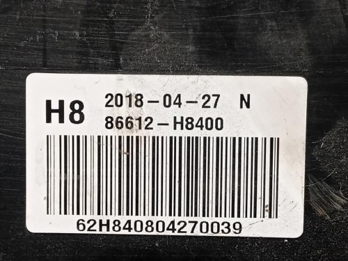 Paraurti POST 86612-H8400 Kia Stonic 2017