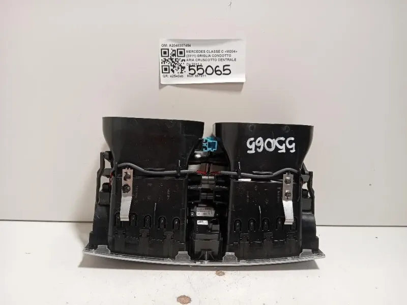 Griglia Condotto ARIA Cruscotto Centrale A2048307454 Mercedes Classe C W204 2011