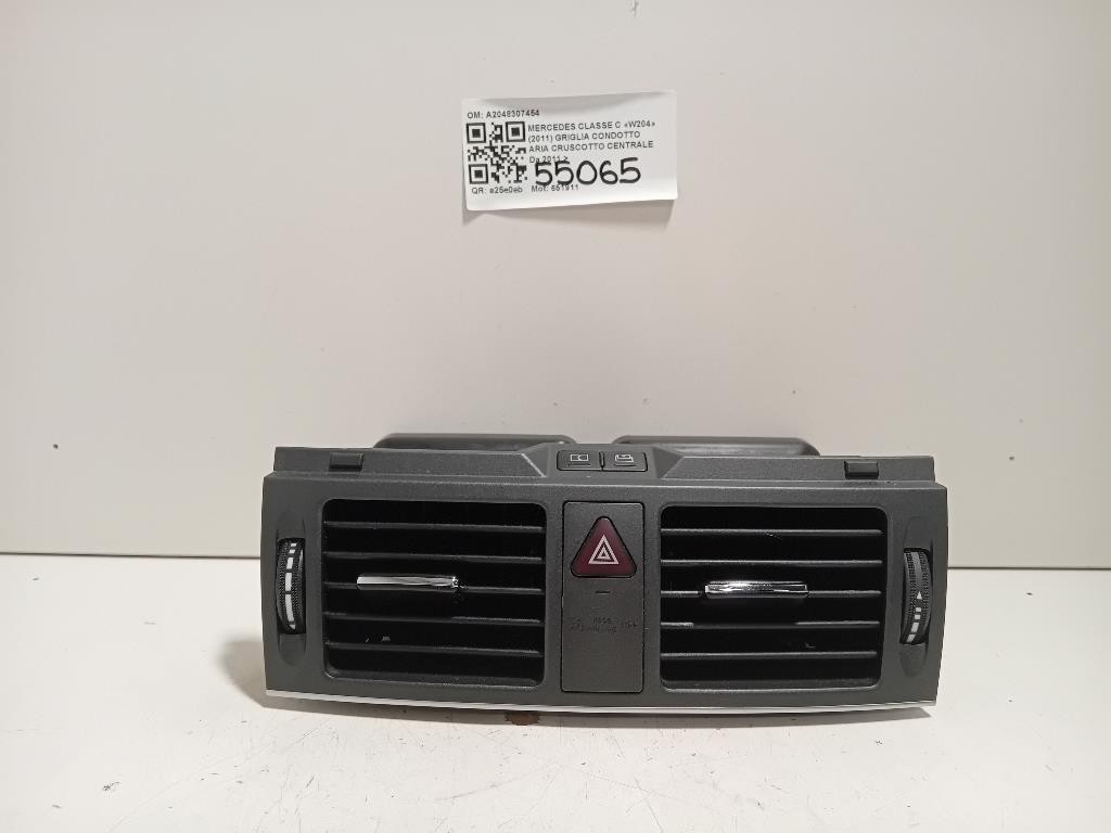 Griglia Condotto ARIA Cruscotto Centrale A2048307454 Mercedes Classe C W204 2011