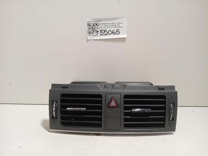 Griglia Condotto ARIA Cruscotto Centrale A2048307454 Mercedes Classe C W204 2011