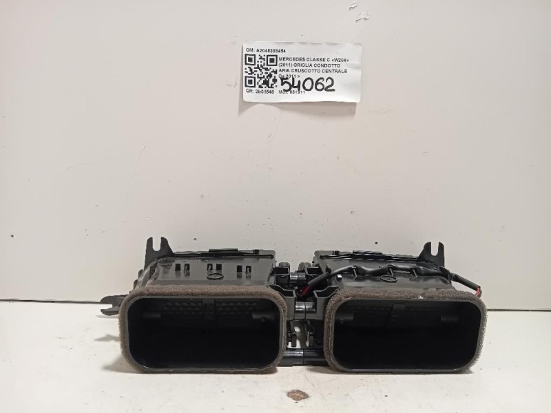 Griglia Condotto ARIA Cruscotto Centrale A2048308454 Mercedes Classe C W204 2011