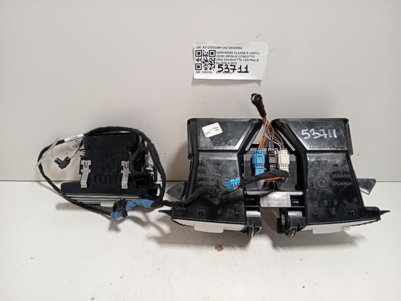 Griglia Condotto ARIA Cruscotto Centrale A21283028541A2128302654 Mercedes Classe E W212 2009