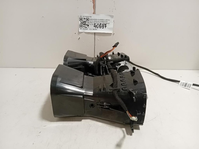 Griglia Condotto ARIA Cruscotto Centrale A2128303154 Mercedes Classe E W212 2013