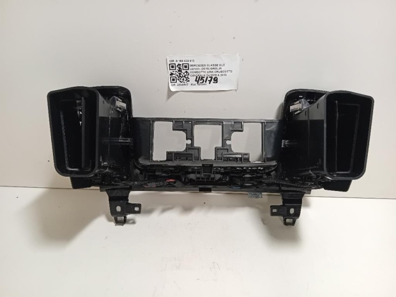 Griglia Condotto ARIA Cruscotto Centrale A 166 830 610 Mercedes Classe GLE W166 2015