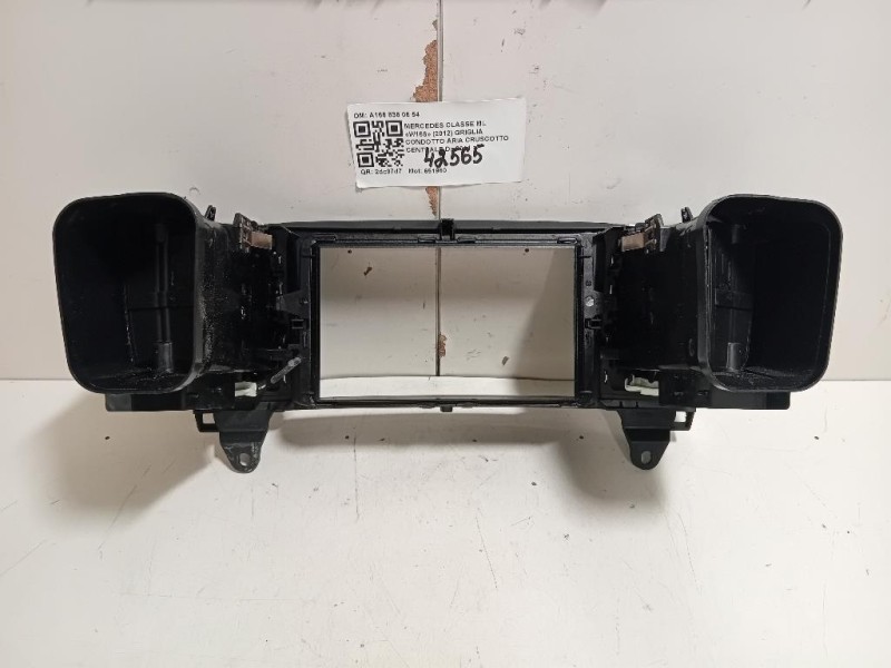 Griglia Condotto ARIA Cruscotto Centrale A16683000542A17 Mercedes Classe ML W166 2012