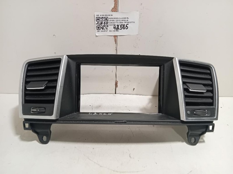 Griglia Condotto ARIA Cruscotto Centrale A16683000542A17 Mercedes Classe ML W166 2012