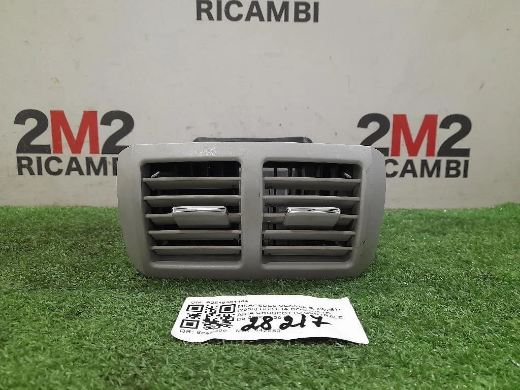 Griglia Condotto ARIA Cruscotto Centrale A2518301154 Mercedes Classe R W251 2006
