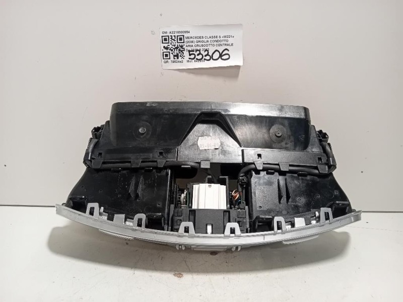 Griglia Condotto ARIA Cruscotto Centrale A2218300954 Mercedes Classe S W221 2006