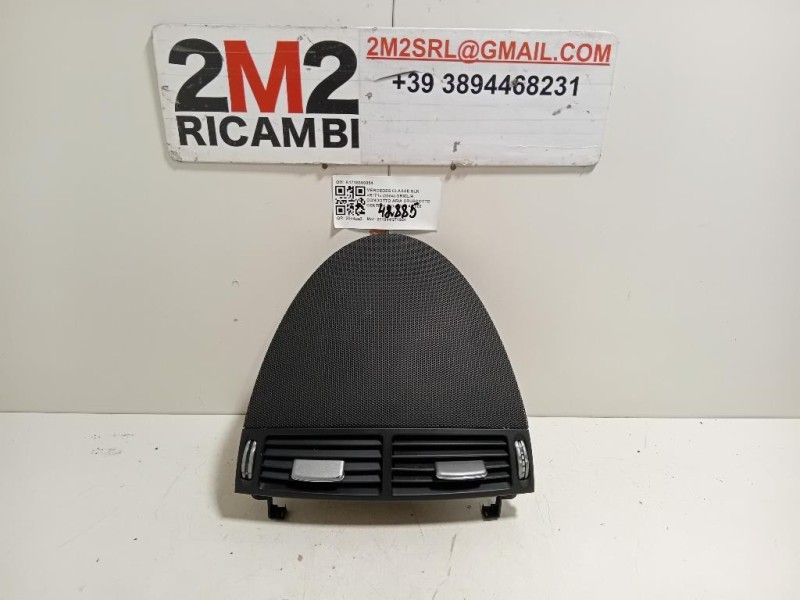 Griglia Condotto ARIA Cruscotto Centrale A1718300854 Mercedes Classe SLK R171 2004