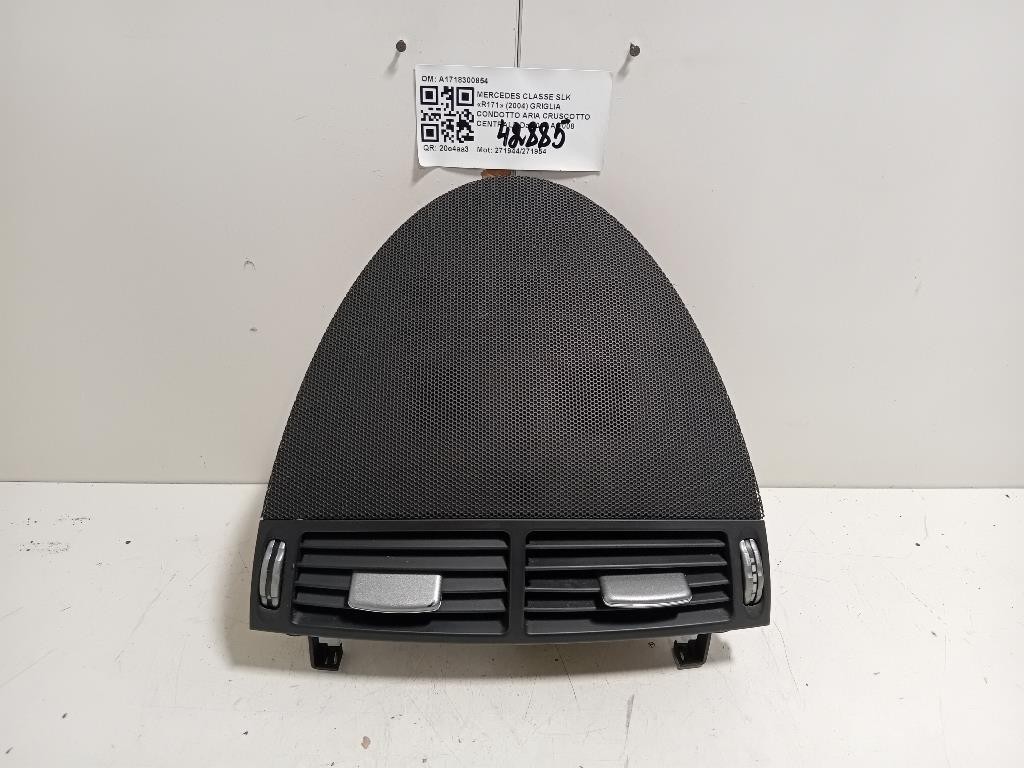Griglia Condotto ARIA Cruscotto Centrale A1718300854 Mercedes Classe SLK R171 2004