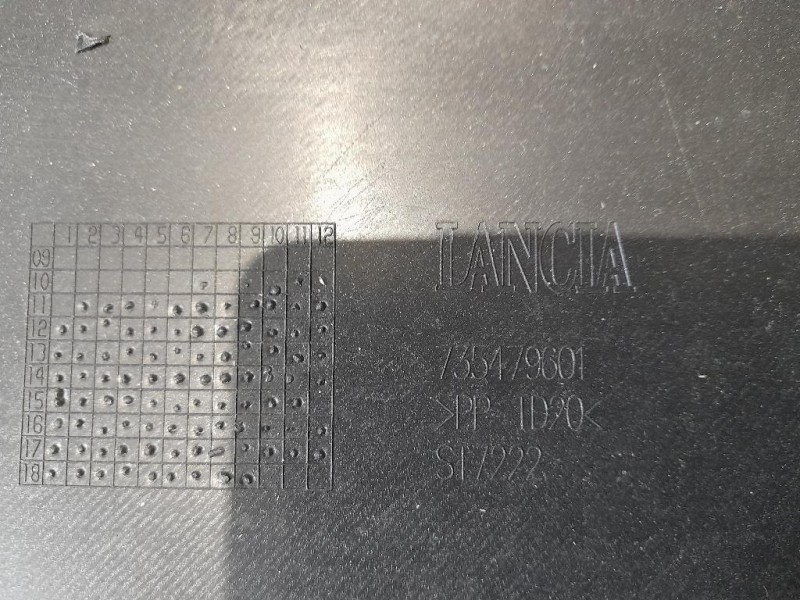 Paraurti POST 735479601 Lancia Ypsilon III 2011