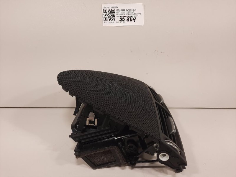 Griglia Condotto ARIA Cruscotto Centrale A1718300854 Mercedes Classe SLK R171 2004