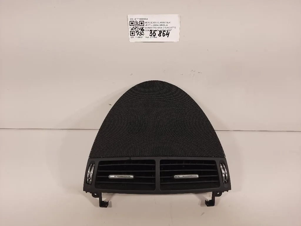 Griglia Condotto ARIA Cruscotto Centrale A1718300854 Mercedes Classe SLK R171 2004