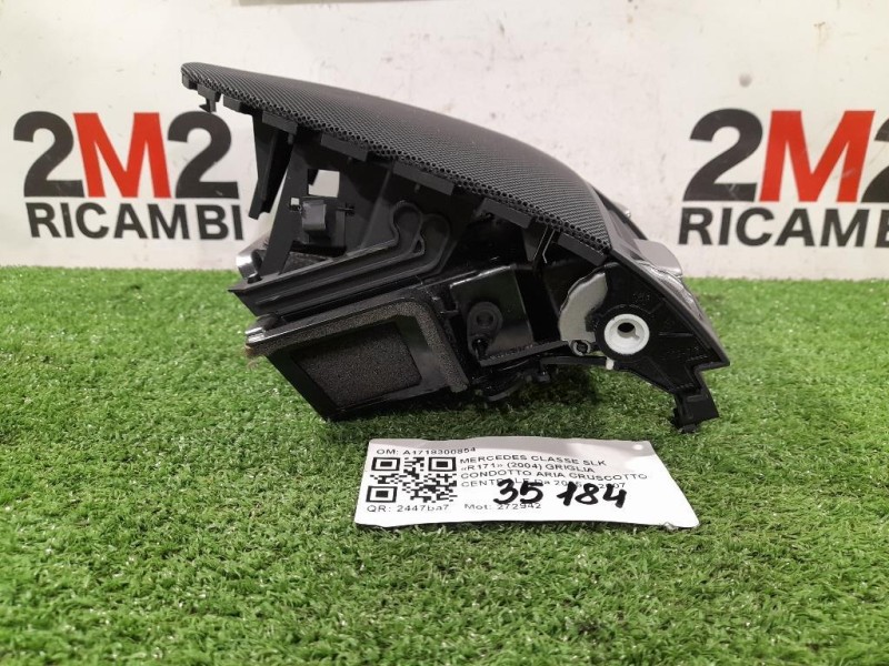 Griglia Condotto ARIA Cruscotto Centrale A1718300854 Mercedes Classe SLK R171 2004
