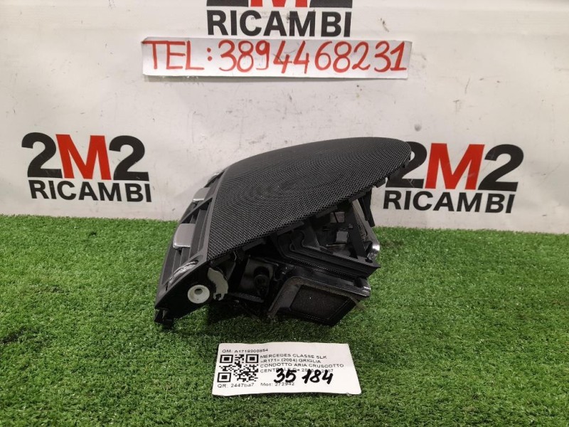 Griglia Condotto ARIA Cruscotto Centrale A1718300854 Mercedes Classe SLK R171 2004