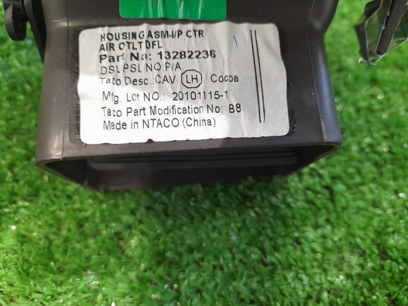 Griglia Condotto ARIA Cruscotto Centrale 13282238 132822386 Opel Insignia A 2009