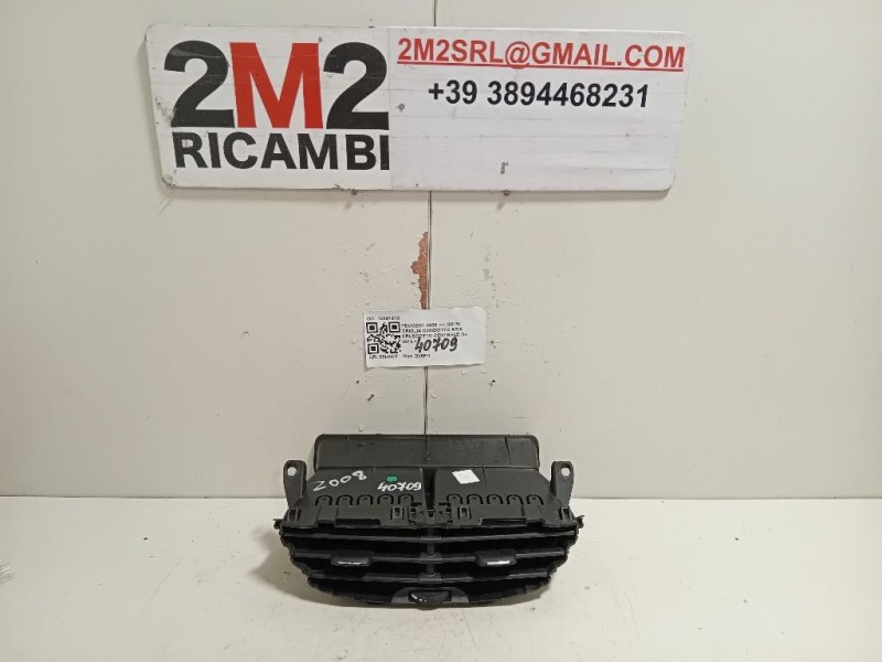 Griglia Condotto ARIA Cruscotto Centrale 1089181X Peugeot 2008 I 2016