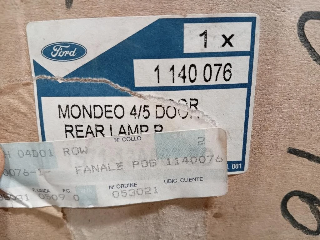 Fanale POST DX 1140076 Ford Mondeo III 2001