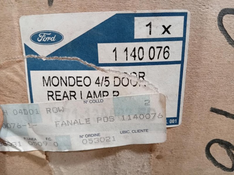 Fanale POST DX 1140076 Ford Mondeo III 2001