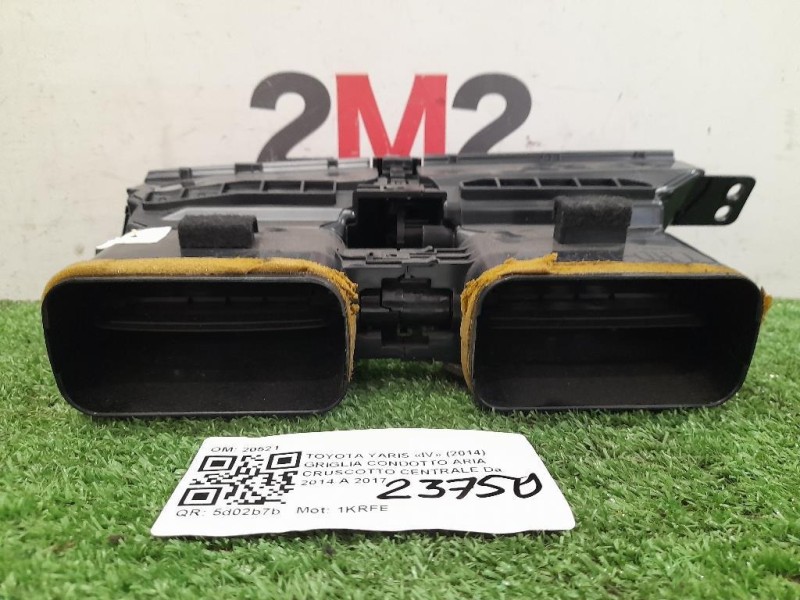 Griglia Condotto ARIA Cruscotto Centrale 20521 Toyota Yaris IV 2014