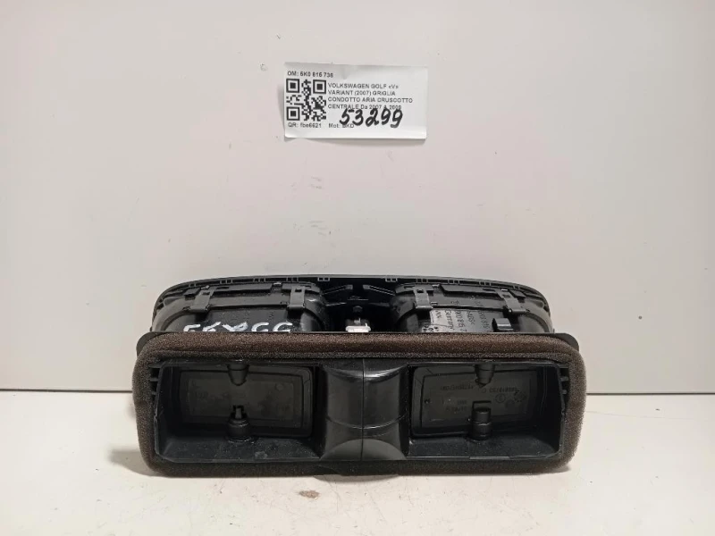 Griglia Condotto ARIA Cruscotto Centrale 5K0 815 736 Volkswagen GOLF V Variant 2007