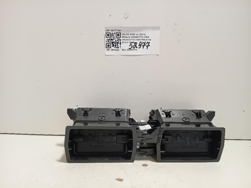 Griglia Condotto ARIA Cruscotto Centrale 06777-001 Volvo XC60 I 2013