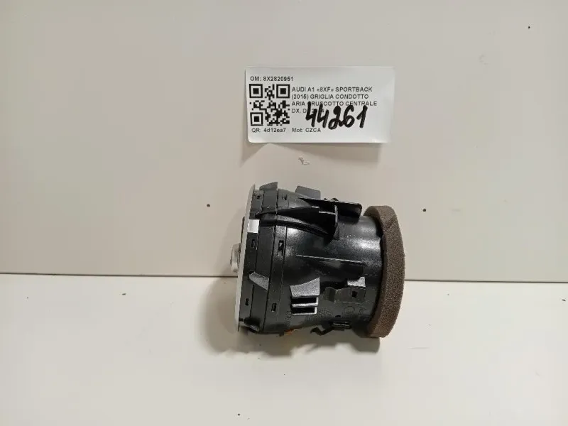 Griglia Condotto ARIA Cruscotto Centrale DX 8X2820951 Audi A1 8XF Sportback 2015