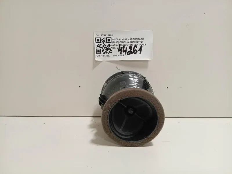 Griglia Condotto ARIA Cruscotto Centrale DX 8X2820951 Audi A1 8XF Sportback 2015