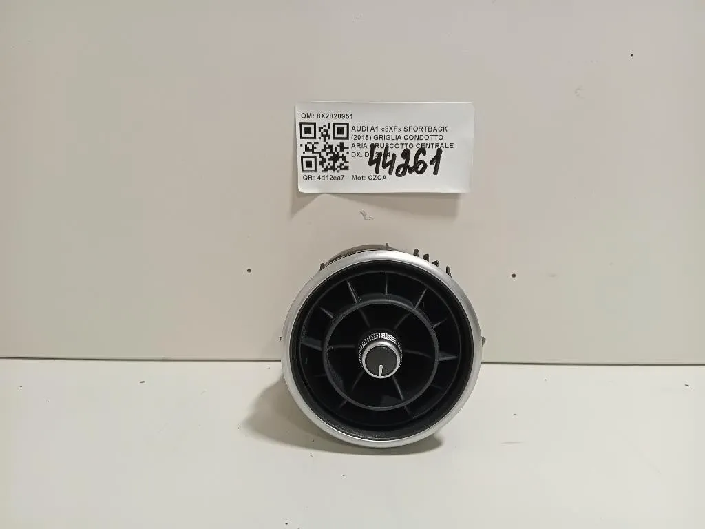 Griglia Condotto ARIA Cruscotto Centrale DX 8X2820951 Audi A1 8XF Sportback 2015