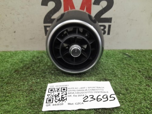 Griglia Condotto ARIA Cruscotto Centrale DX 8X2820951 Audi A1 8XF Sportback 2015