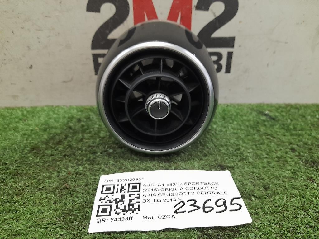 Griglia Condotto ARIA Cruscotto Centrale DX 8X2820951 Audi A1 8XF Sportback 2015