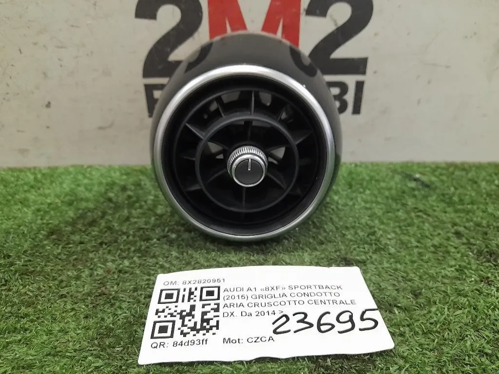Griglia Condotto ARIA Cruscotto Centrale DX 8X2820951 Audi A1 8XF Sportback 2015