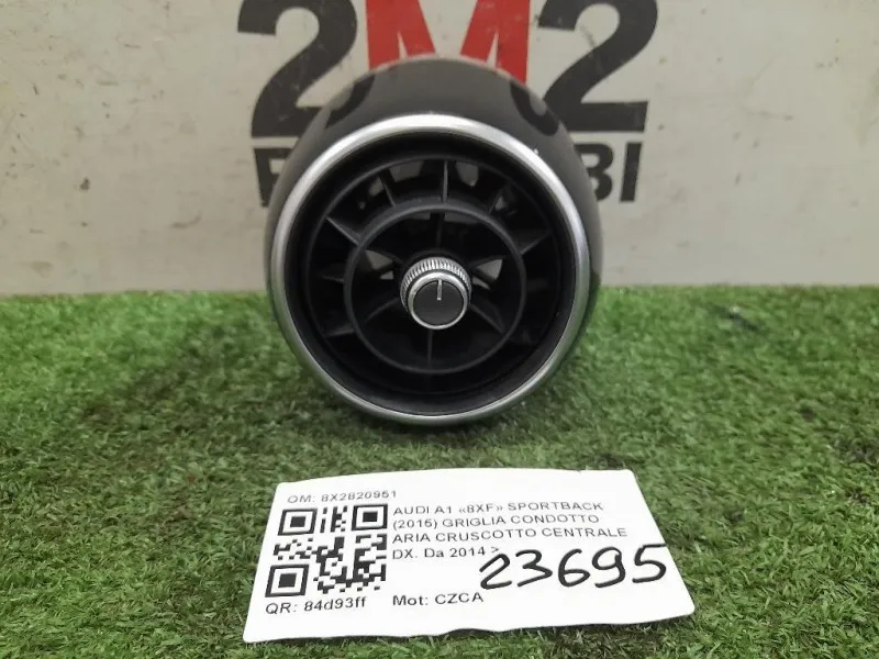 Griglia Condotto ARIA Cruscotto Centrale DX 8X2820951 Audi A1 8XF Sportback 2015