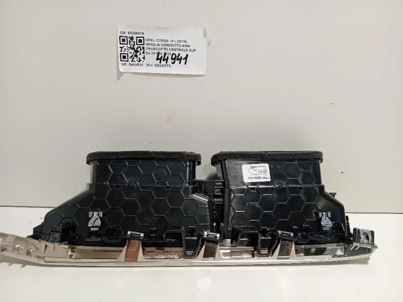 Griglia Condotto ARIA Cruscotto Centrale SUP 98296419 Opel Corsa F 2019