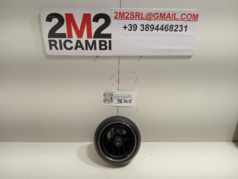 Griglia Condotto ARIA Cruscotto Centrale SUP DX 6422 9262413 Mini MINI ONE F55 2014
